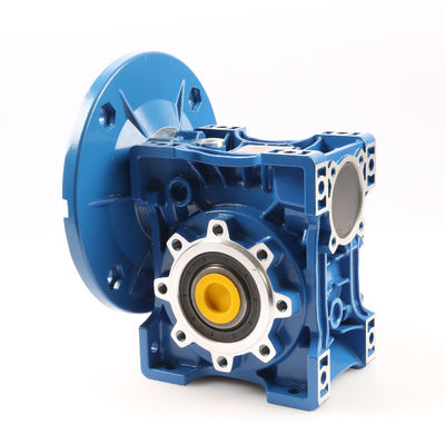 نسبة التخفيض 1/5 0.06kW Worm Gear Motor سبائك الألومنيوم