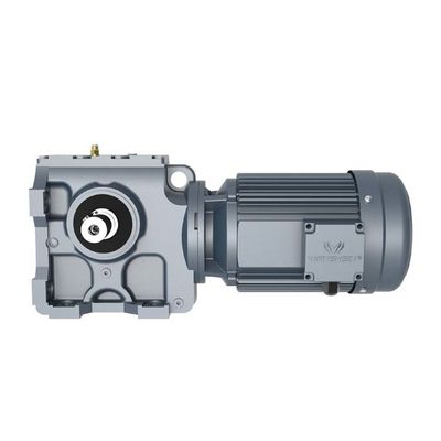 18.5kw K سلسلة حلزونية سرعة المخفض 200Nm-8000Nm إخراج عزم الدوران